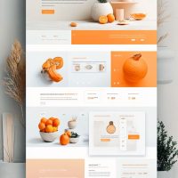 Maquette de site web illustrant une stratégie visuelle optimisée, réalisée par Edenelie dans le cadre d’un projet de design UI/UX.